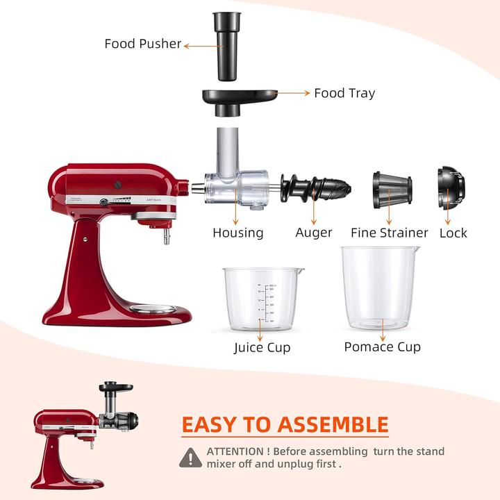 Produktbild Gdrtwwh Entsafter Aufsatz für KitchenAid
