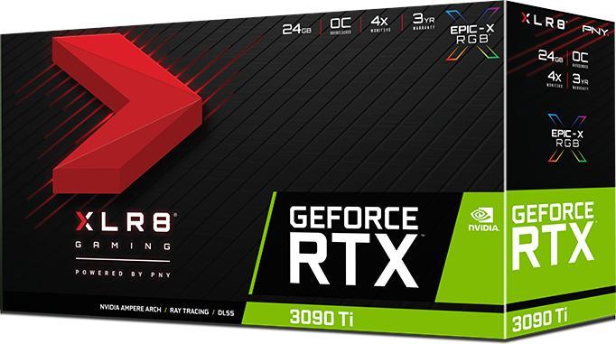 Immagine prodotto PNY GeForce RTX 3090 Ti OC GDDR6X 3xDP 1.4 1xHDMI 2.1 (24 GB)
