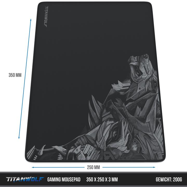 Produktbild Titanwolf L Gaming Mausmatte (L)