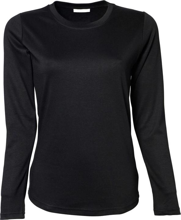 Produktbild Tee Jays Interlock Longsleeve TShirt Rundhalsausschnitt Langarm (M)