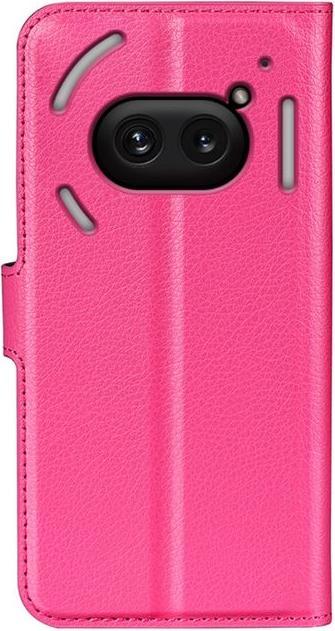 Actual product image MU Classic Litchi Leather Bookcover Series (Nothing Phone (2a))
