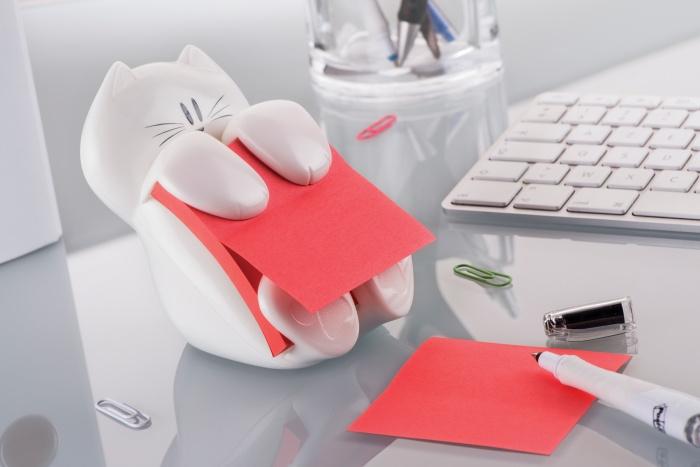 Actual product image Post-it Dispenser cat (76 x 76 mm)