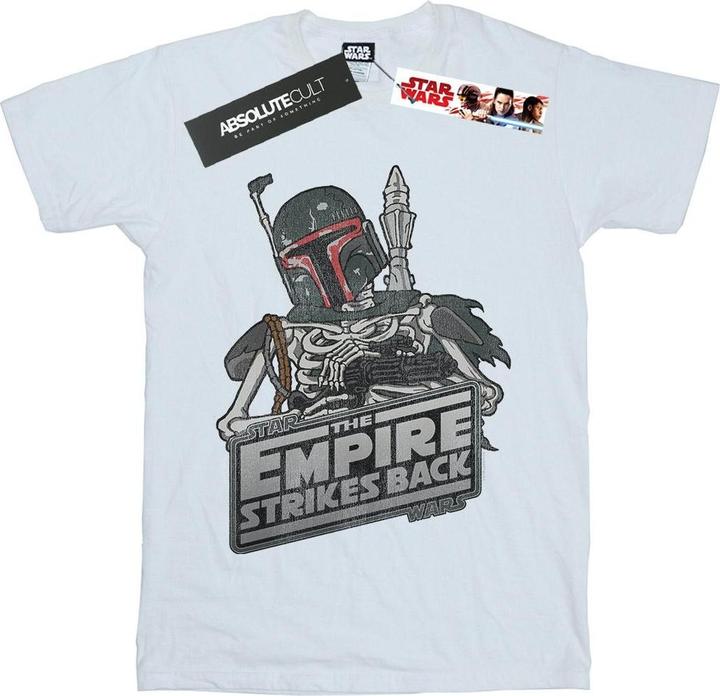 Star Wars Boba Fett Skeleton TShirt Jungen