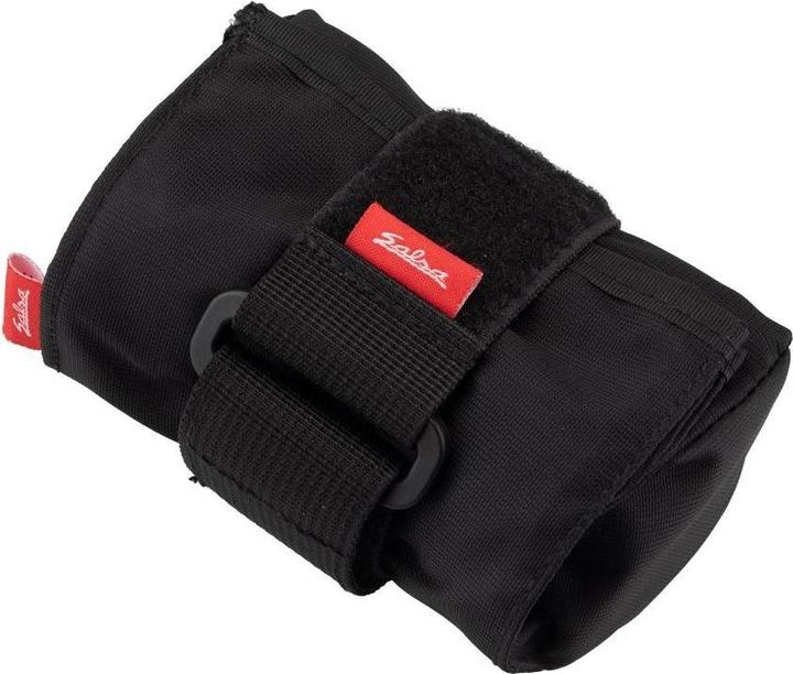 Image du produit Salsa Support Anything Bracket Mini, avec sacoche Anything Pack et sangle Velcro, noir (Sacoche de cadre)