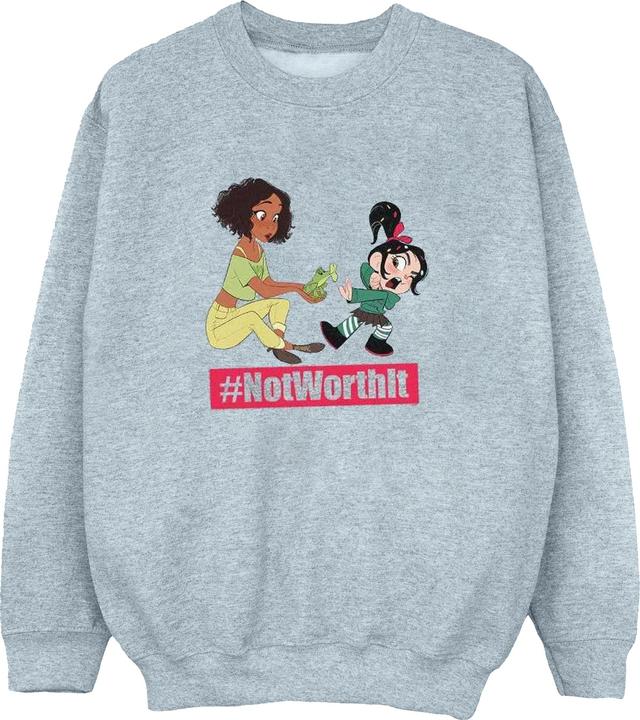 Disney Wreck It Ralph Tiana And Vanellope Sweatshirt Mädchen