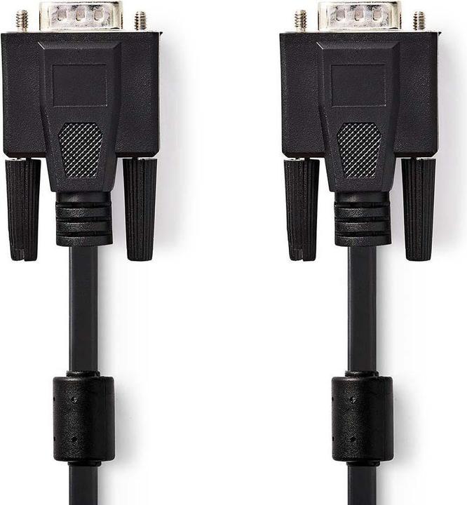 Produktbild Nedis VGA-Kabel VGA Stecker VGA Stecker Vernickelt Maximale Auflösung: 1280x768 10.0 m rund ABS Schw (10 m, VGA)