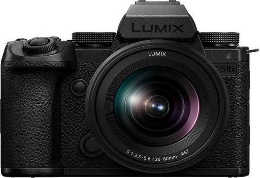 Image du produit Panasonic Lumix S5 Mark II X + S 20-60mm f3,5-5,6 + S 50mm f1,8 (20 - 60 mm, 24.20 Mpx, Plein format)