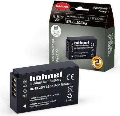 Produktbild Hähnel Ersatzakku HL-EL20, für Ni EN-EL20 (Kamera Akku)
