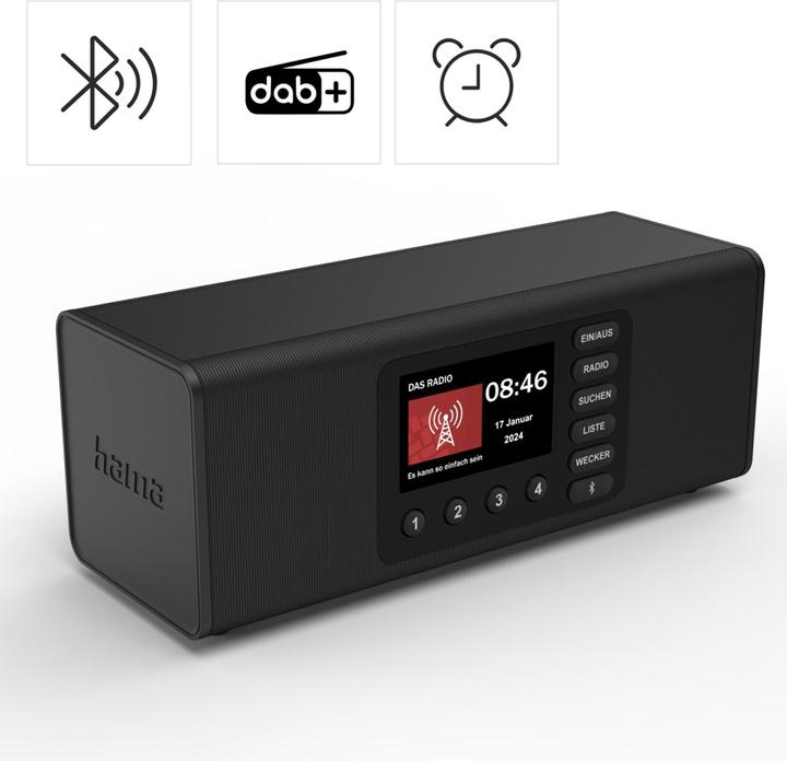Actual product image Hama DR2002BT (DAB, DAB+, FM, Bluetooth)