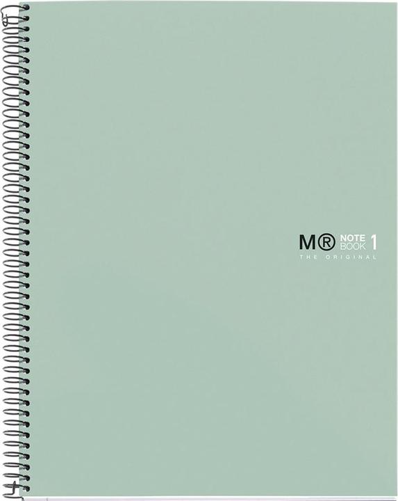 Miquelrius MR Spiralnotizbuch AQUA (A4, Kariert)