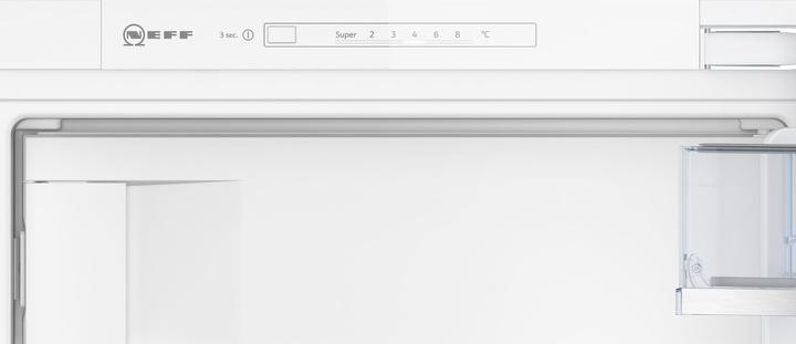 Actual product image Neff Set of built-in/undercounter refrigerator and accessories, KI2322FE0 + KS1870Z0, KMK102GF1 (147 l)