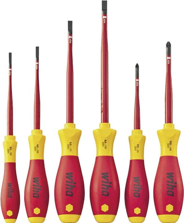 Produktbild Wiha SoftFinish electric slimFix (Pozidriv-Kreuzschlitz (PZ), Schlitzschrauben)
