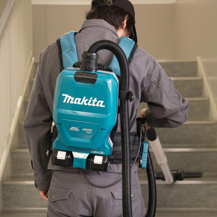 Produktbild Makita Rucksackstaubsauger
