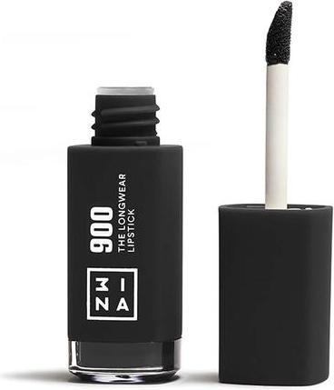 Image du produit 3INA Makeup The Longwear Lipstick 900 Black Rouge à lèvres mat longue durée avec acide hyaluronique - (900 - noir)