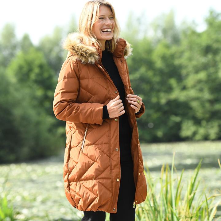 Immagine prodotto Anne Weyburn Cappotto invernale trapuntato con cappuccio (52)