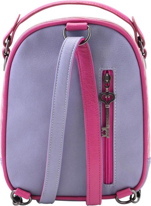 Immagine prodotto Gorjuss Zaino Stregatto Rosa Mini Viola (18,8 x 22 x 10,2 cm)