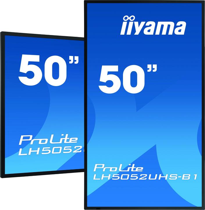 Produktbild iiyama 50" LH5042UHS-B3 HDMI+DVI+USB IPS (3840 x 2160 Pixel, 50")
