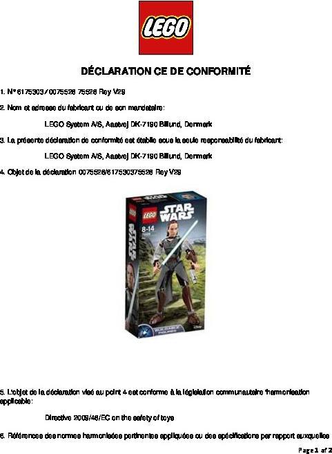 Produktbild LEGO Rey (75528, LEGO Star Wars)