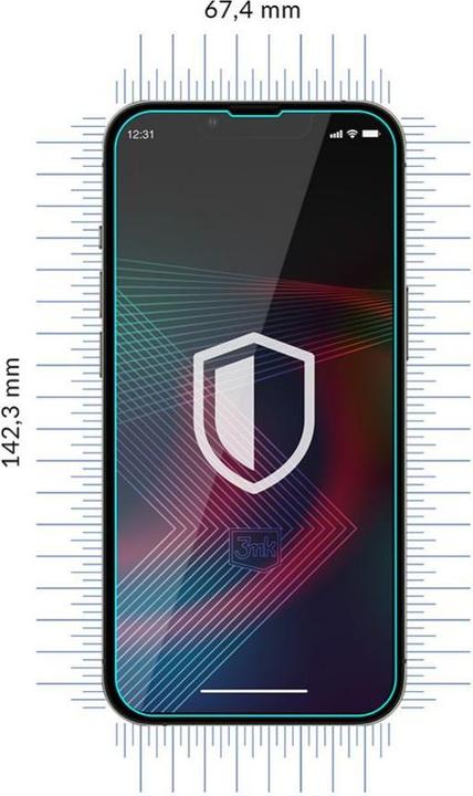 Image du produit 3MK Apple iPhone 14/14 Pro - FlexibleGlass? (1 pièce(s), Apple iPhone 14, Apple iPhone 14 Pro)