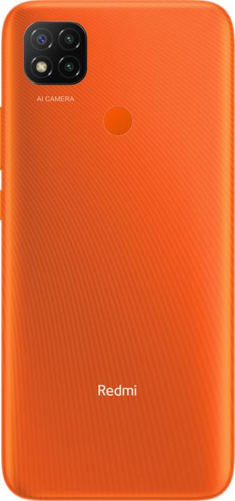 Actual product image Xiaomi Redmi 9C (64 GB, Sunrise Orange, Midnight Gray, 6.53", Dual SIM, 13 Mpx, 4G)