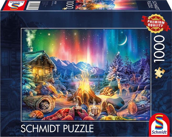Schmidt Spiele Lagerfeuerromantik unterm Sternenhimmel 1000 Teile (1000 Teile)