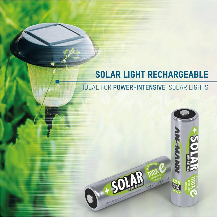 Immagine prodotto Ansmann Solar (1 pz., AA, 800 mAh)