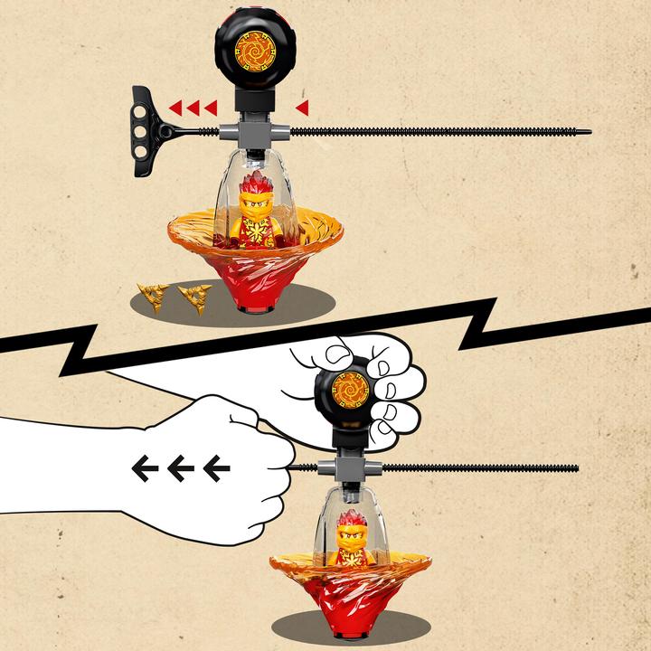 Produktbild LEGO Kais Spinjitzu-Ninjatraining (70688, LEGO Ninjago)