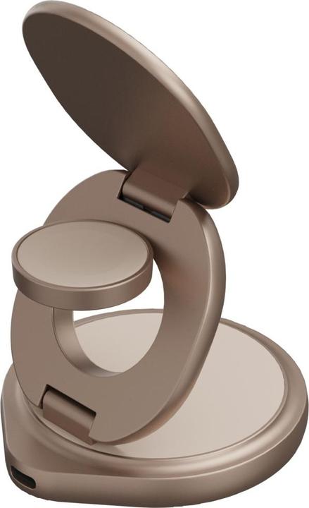 Immagine prodotto Energea Wireless Charger Bazic Gomag Gyre Foldable 3in1 15W Fast Charging gold (15 W)