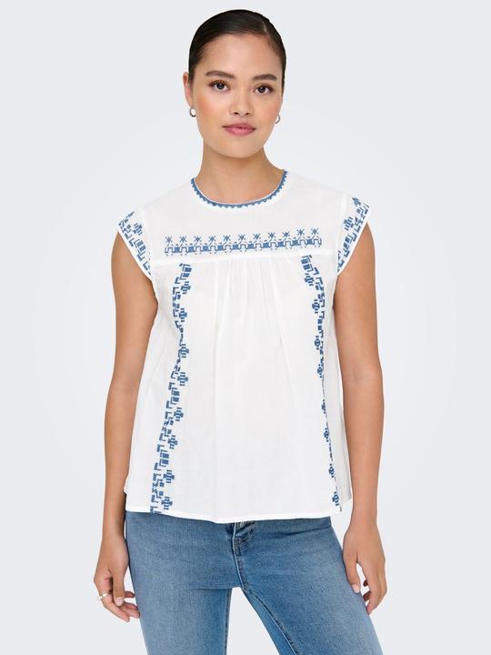 Actual product image Only Onlnille Sl Emb Top Wvn (XL)