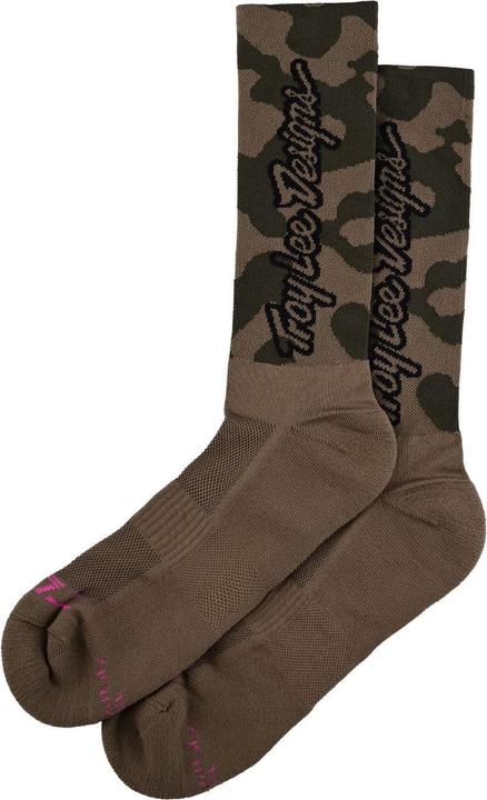 Productafbeelding Troy Lee Designs Mens Performance Socks, Scrubland, olive, S/M (S/M)