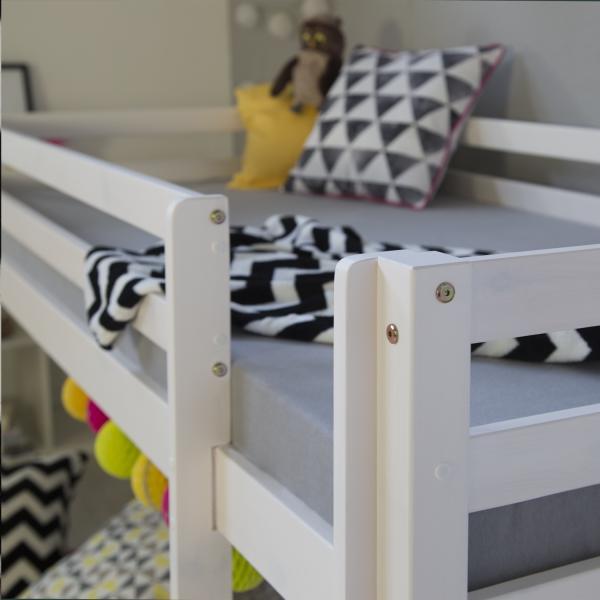 Produktbild Homestyle4u Hochbett Spielbett Jugendbett (90 x 200 cm)