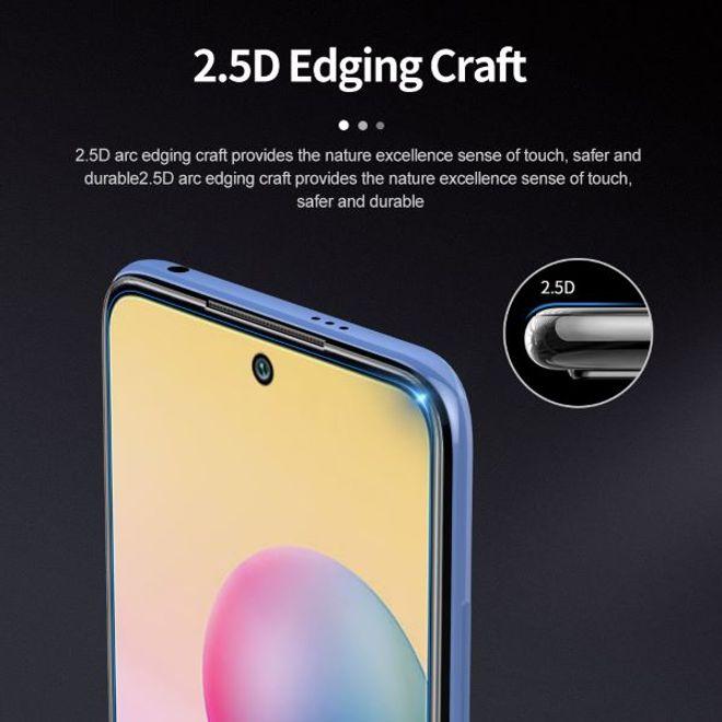 Actual product image Nillkin H+ PRO protective glass (1 Piece, Xiaomi Redmi Note 10 5G)