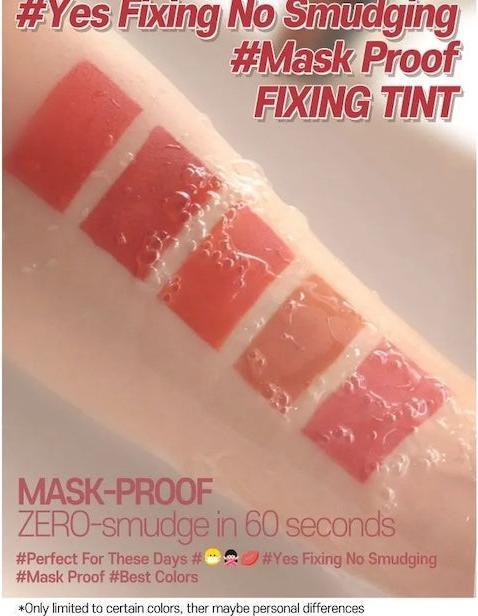 Actual product image Etude House Fixing Tint #2 Salmon Brick