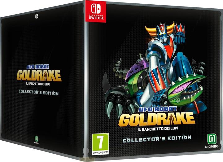 Actual product image Microids UFO Robot Grendizer: The Feast of the Wolves (Collector Edition) (Switch, Switch Lite, Switch OLED, DE, IT, FR, EN)