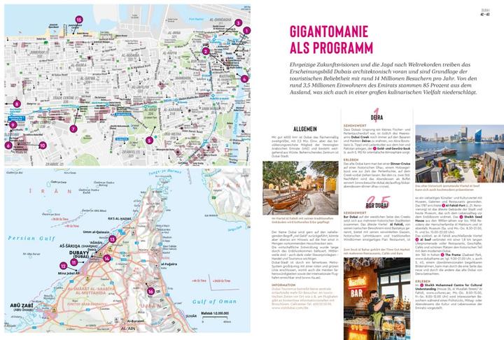 Produktbild Bildatlas Dubai, Abu Dhabi, VAE, Oman (Deutsch, Margit Kohl, Monica Gumm, 2023)