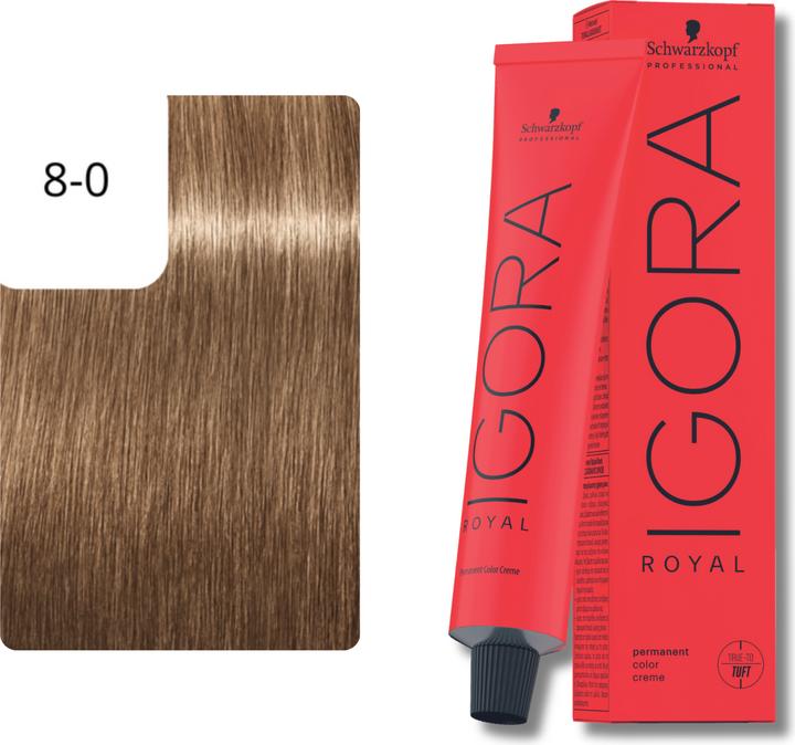 Produktbild Schwarzkopf Professional Igora Royal (8-0 Hellblond)