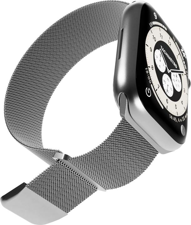 Immagine prodotto Puro Cinturino a maglia milanese per Apple Watch 42-44-45-49 mm (45 mm, 44 mm, 42 mm, 49 mm, Acciaio inossidabile)