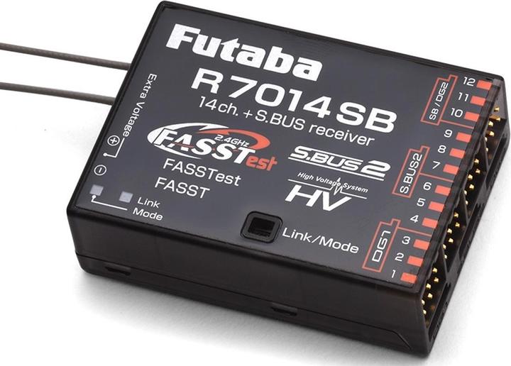 Actual product image Futaba T18SZ FASSTest Mode-1 with R7014SB receiver