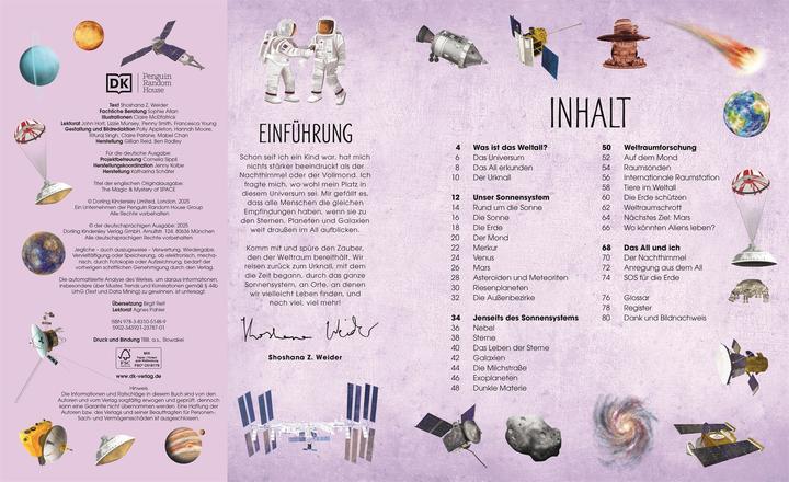 Produktbild Geheimnisvolles Weltall (Deutsch, Shoshana Z. Weider, Claire McElfatrick, Birgit Reit, 2025)