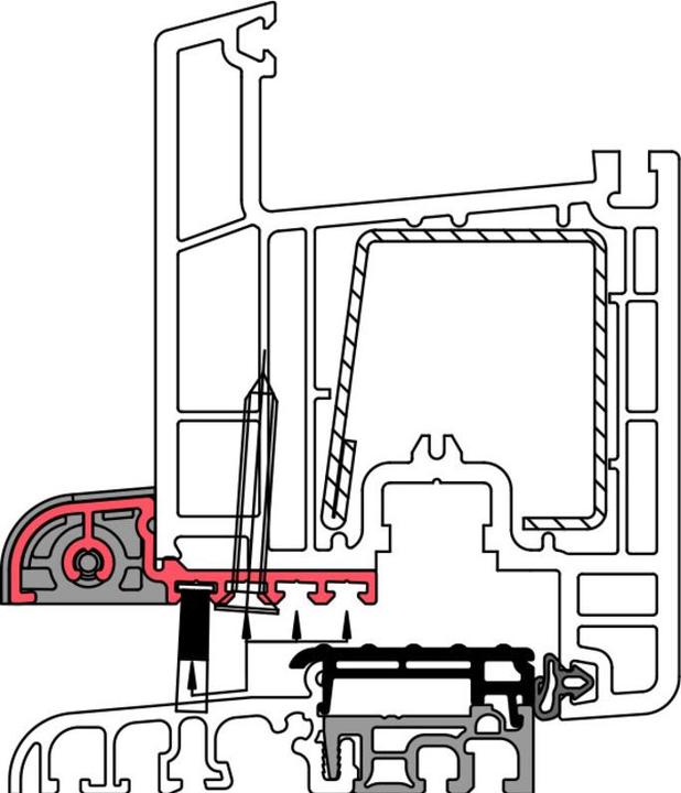 Produktbild BKV Wetterschenkel ROTO Eifel TB, AD II