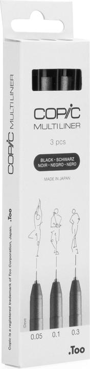 Immagine prodotto Copic Multiliner (Nero, 3 x)