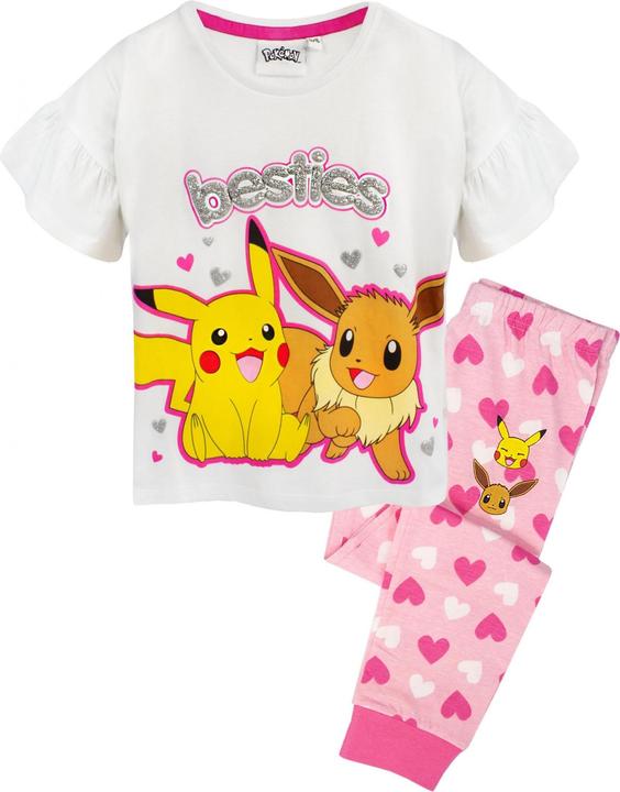 Pokémon Besties Schlafanzug mit langer Hose Mädchen (146, 152)