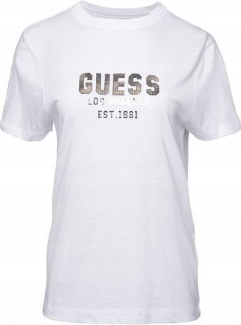 Guess Pyramide Studs Tee Damen T-Shirt (L)