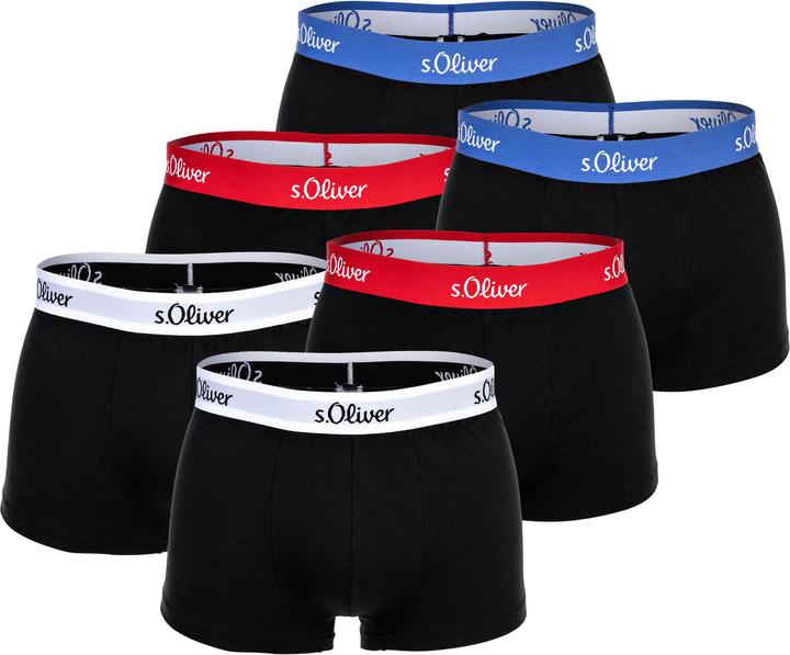 S.Oliver Boxershort Casual Stretch (M, 6er Pack)