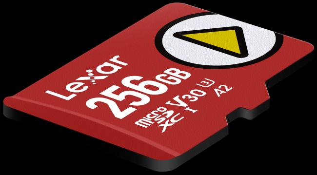 Actual product image Lexar Carte Mémoire Micro Sd Play - 256go (256 GB, microSDXC, U1, UHS-I)