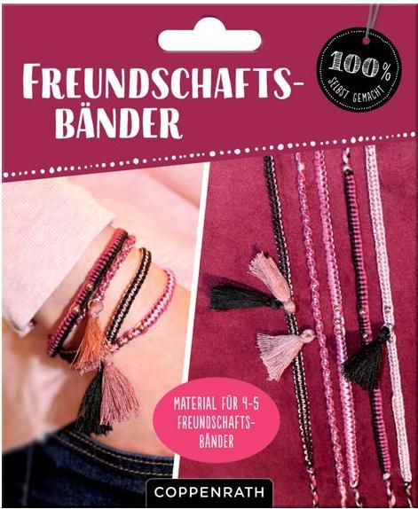 Produktbild Freundschaftsbänder knüpfen (Roségold /