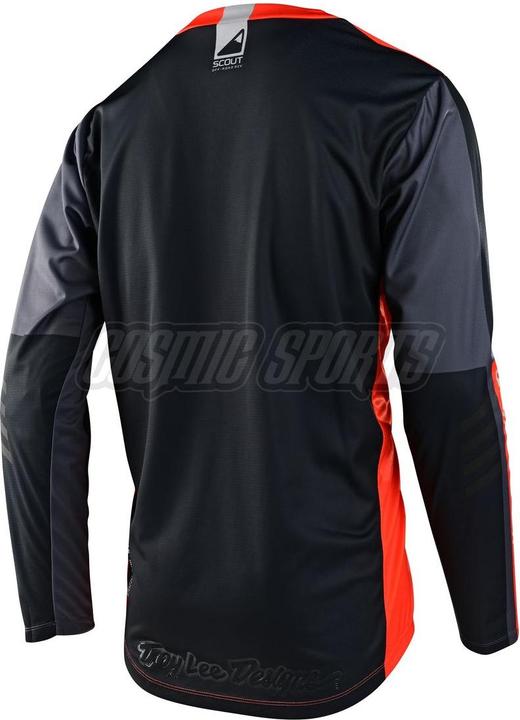 Produktbild Troy Lee Designs Scout GP Jersey, Recon, neon orange/gray, M (M)