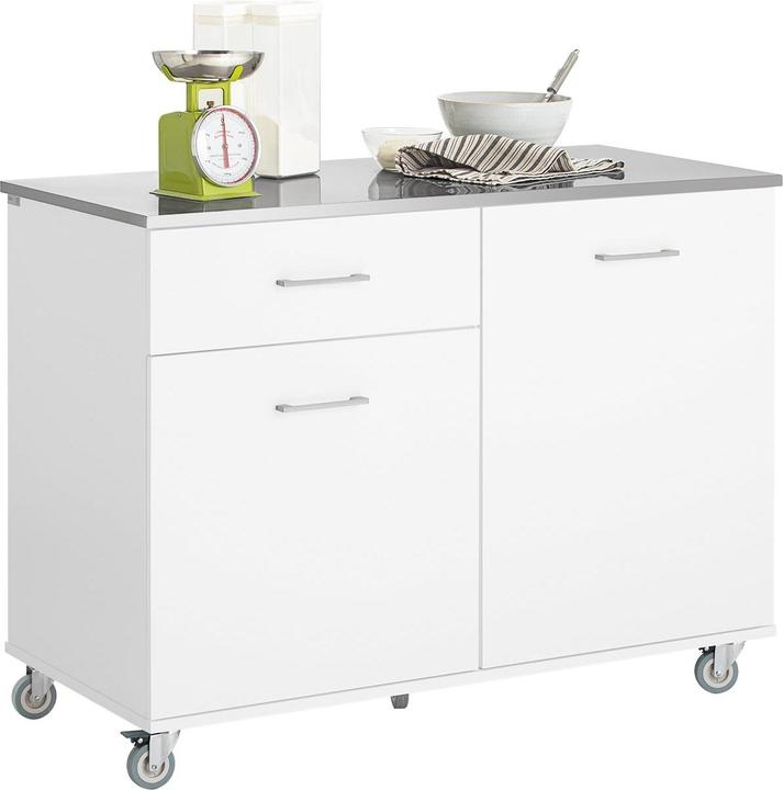 Produktbild SoBuy Küchenschrank Weiss