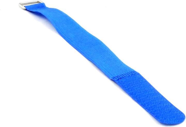 Immagine prodotto Gafer.pl Fascetta Velcro 25x260mm Confezione da 5 blu (Fascette in velcro, 5 pz.)