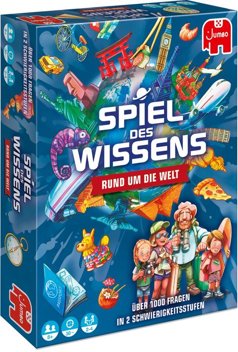 Jumbo Game of Knowledge - Around the World (German)
